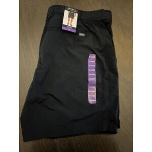 Eddie Bauer Men’s XXL Ripstop Tech Shorts Black UPF 50+ NWT Lightweight